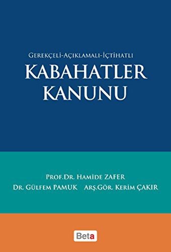 Kabahatler Kanunu kapağı