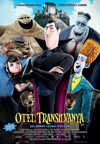 Otel Transilvanya afişi