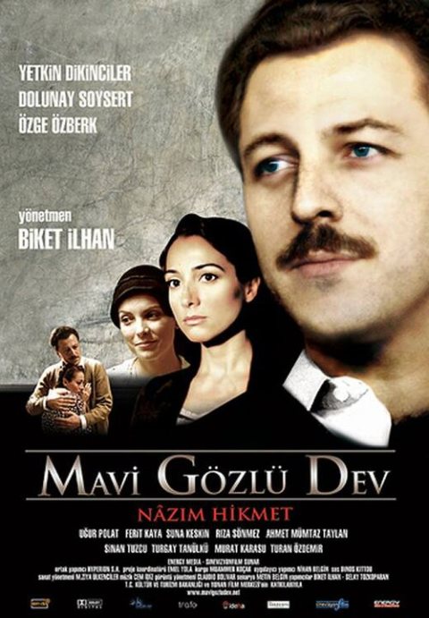 Mavi Gözlü Dev, Biket İlhan afişi