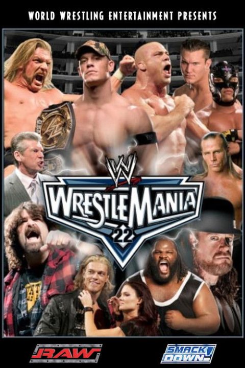 WWE WrestleMania 22 afişi