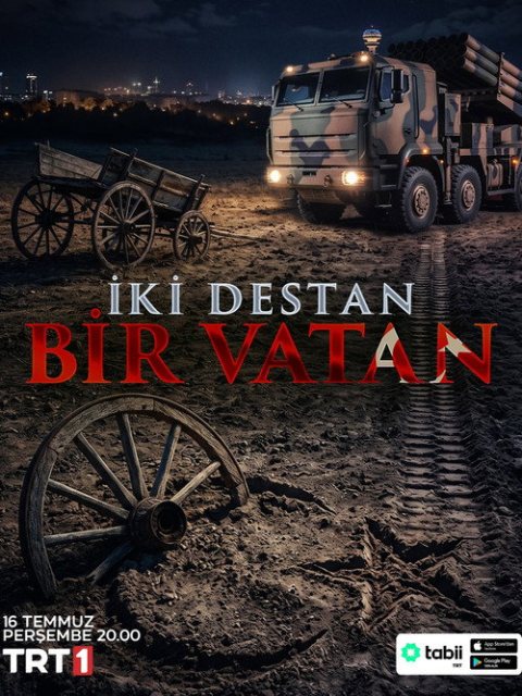 İki Destan Bir Vatan afişi