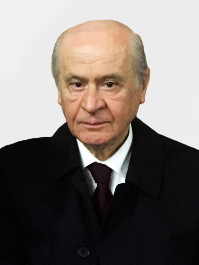 Devlet Bahçeli portresi