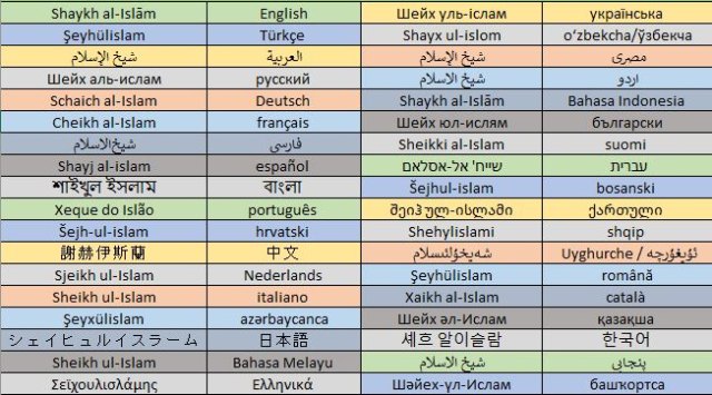 Şeyhülislam portresi