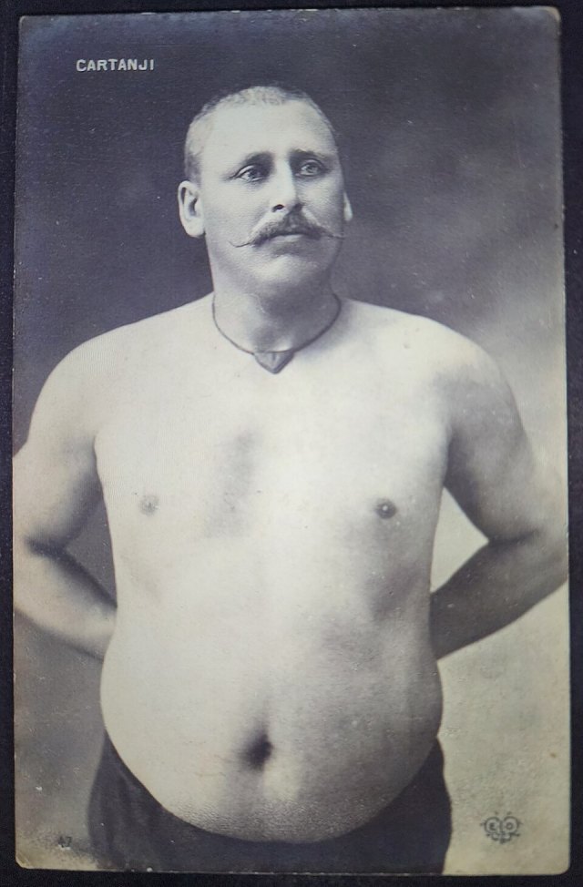 Katrancı Mehmet Pehlivan portresi