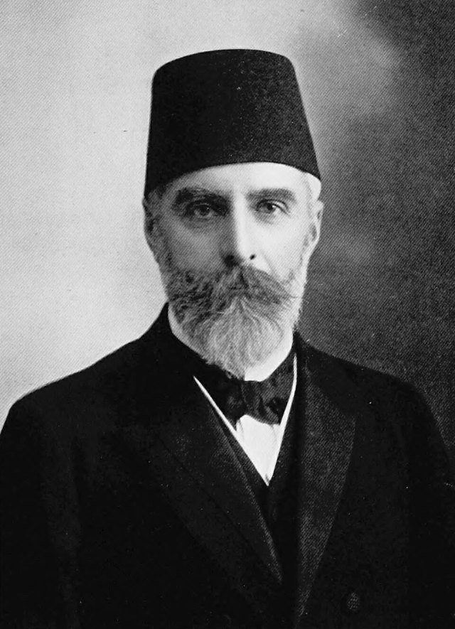 Ahmed Rıza portresi
