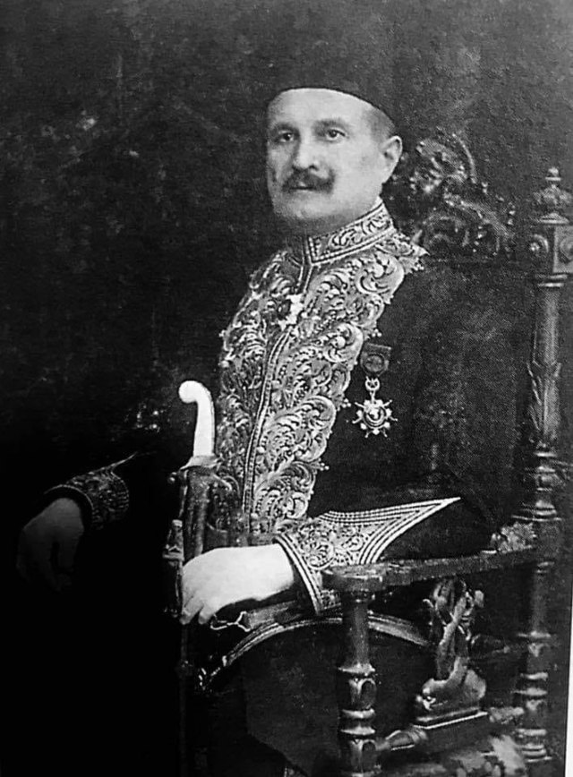 Ogüst Edib Paşa portresi