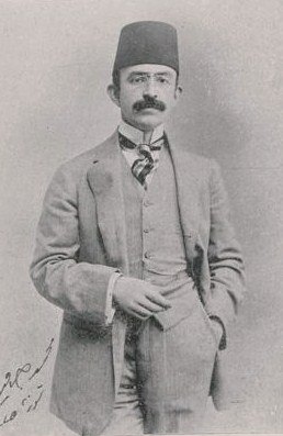 Mehmed Cavid Bey portresi