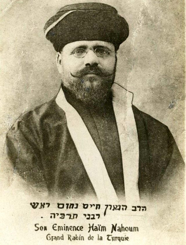 Haim Nahum portresi