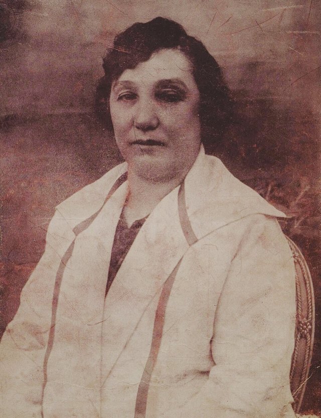 Sadiye Toptani portresi