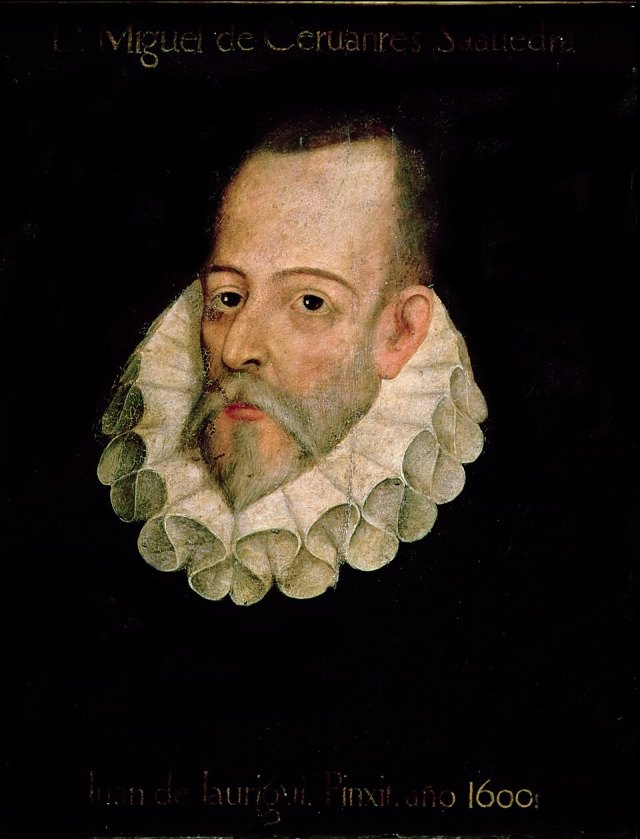 Miguel de Cervantes portresi
