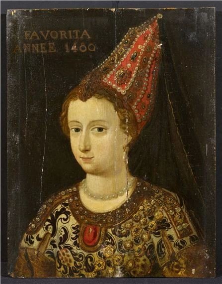 Gülbahar Hatun (II. Mehmed'in eşi) portresi