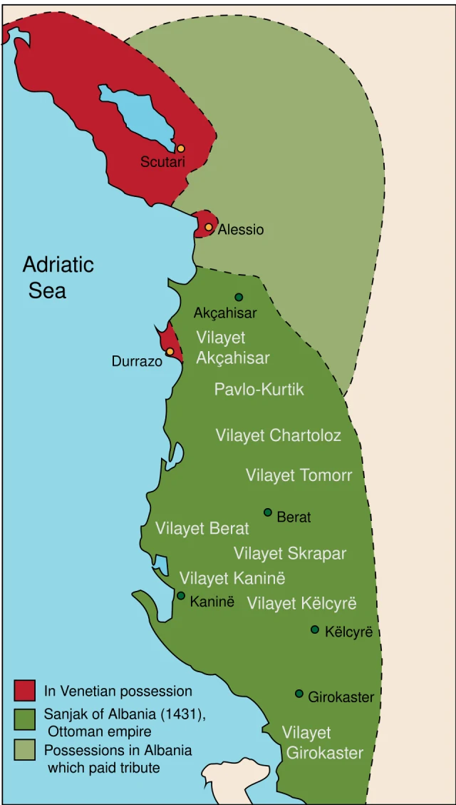 Arvanid Sancağı portresi