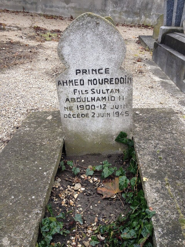 Ahmed Nureddin Efendi (II. Abdülhamid'in oğlu) portresi