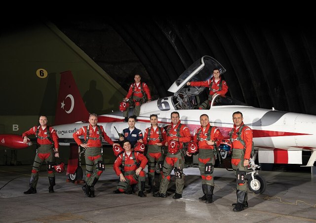 Türk Yıldızları portresi
