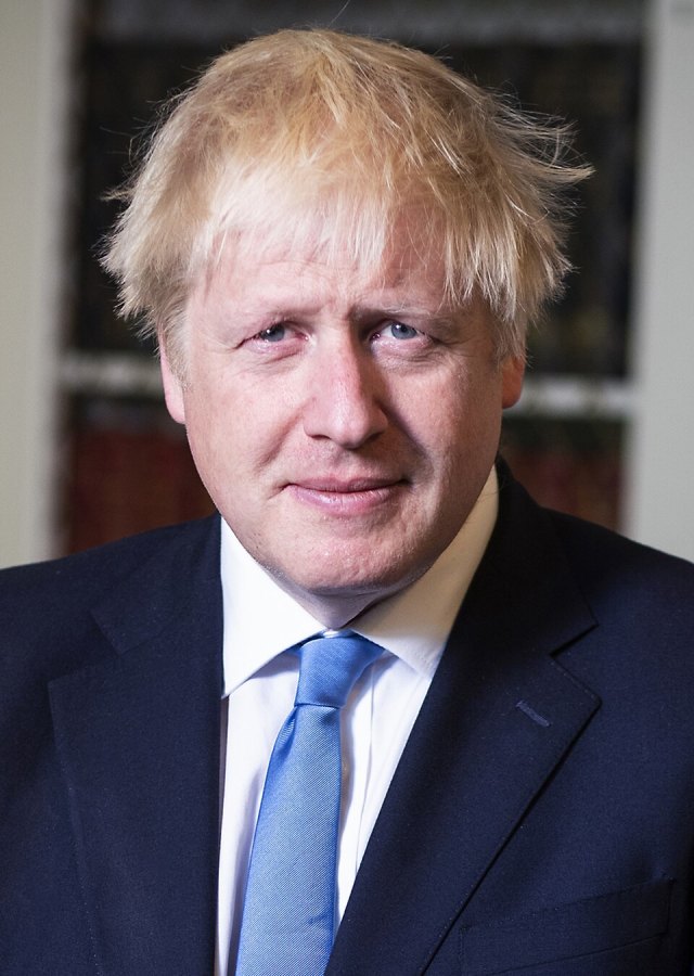 Boris Johnson portresi