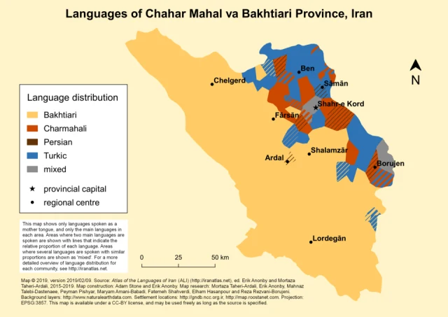 Çaharmahal Türkçesi portresi