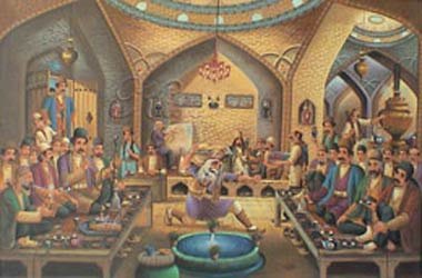 Âşıklar Kahvehanesi portresi