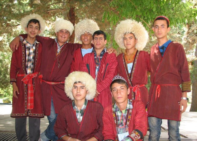 İran Türkmenleri portresi