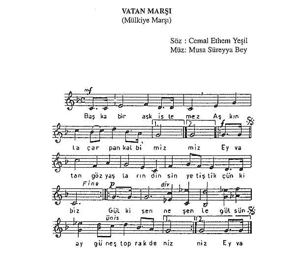 Mülkiye Marşı portresi