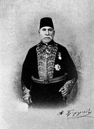 Mişel Gregoriyadis Bey portresi