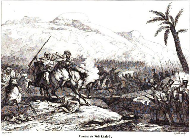 Sidi Khalef Muharebesi portresi