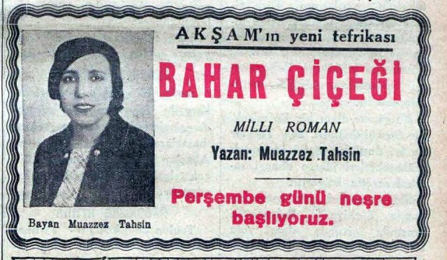 Muazzez Tahsin Berkand portresi