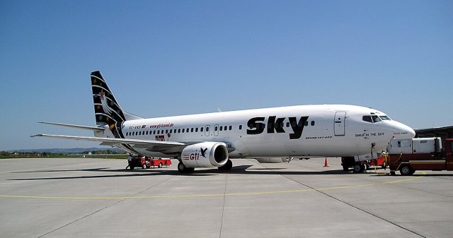 Sky Airlines portresi