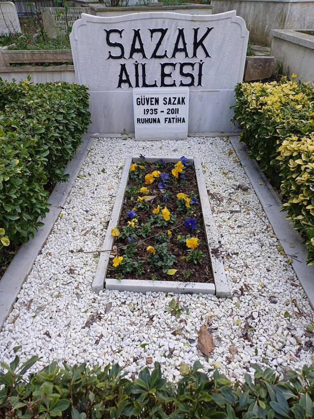 Güven Sazak portresi