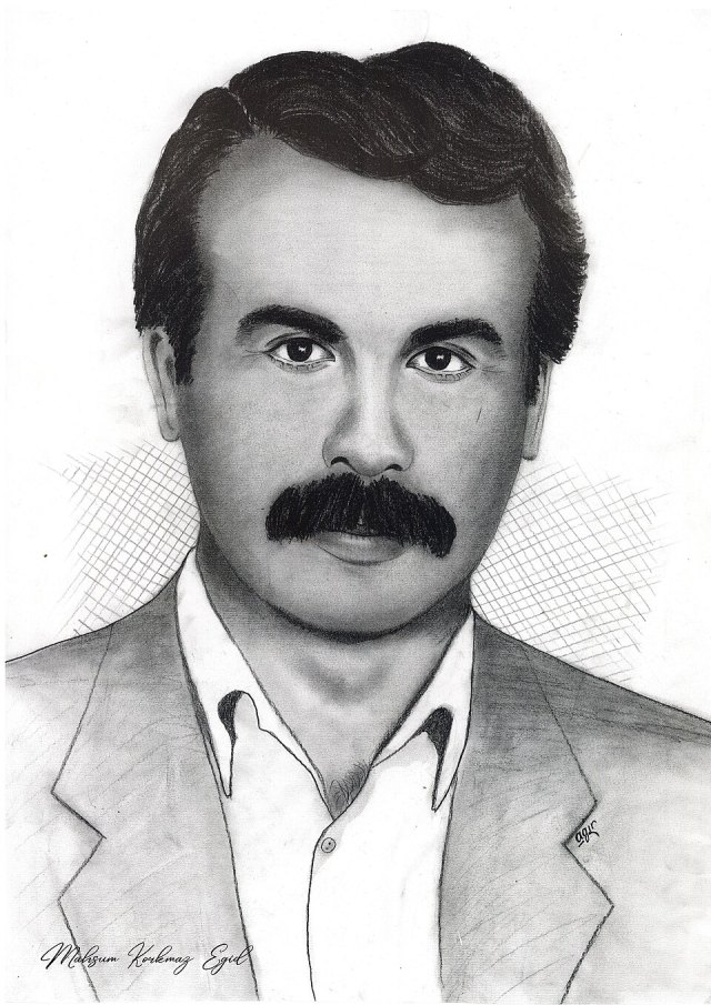 Mahsum Korkmaz portresi