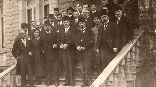 İsmail Hami Danişmend portresi