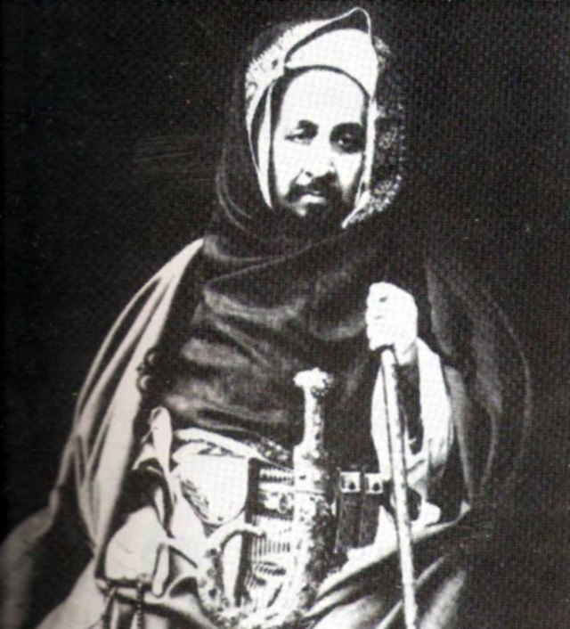 Ahmed Şerîf es-Senûsî portresi