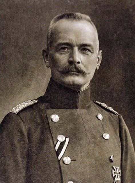 Erich von Falkenhayn portresi